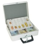 WEDO Pénzkazetta, 31,5x24,5x9,5 cm, WEDO" EUROPA", fehér WEDO Pénzkazetta, 31,5x24,5x9,5 cm, WEDO" EUROPA", fehér