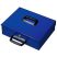 WEDO Pénzkazetta, Euro bankjegyekhez és érmékhez, 35,5x27,5x10 cm, WEDO "UNIVERSA", kék WEDO Pénzkazetta, Euro bankjegyekhez és érmékhez, 35,5x27,5x10 cm, WEDO "UNIVERSA", kék