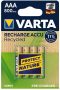   VARTA Tölthető elem, AAA mikro, újrahasznosított, 4x800 mAh, VARTA
