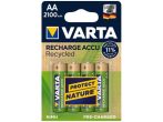 VARTA Tölthető elem, AA, ceruza, újrahasznosított, 4x2100 mAh, VARTA VARTA Tölthető elem, AA, ceruza, újrahasznosított, 4x2100 mAh, VARTA
