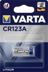 VARTA Elem, CR123A fotóelem, lítium, 1 db VARTA VARTA Elem, CR123A fotóelem, lítium, 1 db VARTA