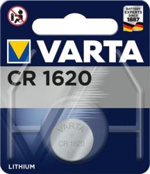 VARTA Gombelem, CR1620, 1 db, VARTA "Professional" VARTA Gombelem, CR1620, 1 db, VARTA "Professional"