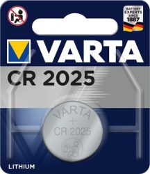 VARTA Gombelem, CR2025, 1 db, VARTA VARTA Gombelem, CR2025, 1 db, VARTA