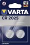 VARTA Gombelem, CR2025, 2 db, VARTA