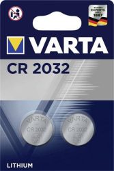 VARTA Gombelem, CR2032, 2 db, VARTA VARTA Gombelem, CR2032, 2 db, VARTA