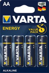 VARTA Elem, AA ceruza, 4 db, VARTA "Energy" VARTA Elem, AA ceruza, 4 db, VARTA "Energy"