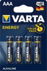 VARTA Elem, AAA mikro, 4 db, VARTA "Energy" VARTA Elem, AAA mikro, 4 db, VARTA "Energy"