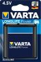  VARTA Elem, 3LR12 lapos elem, 4,5 V, 1 db, VARTA "Longlife Power"