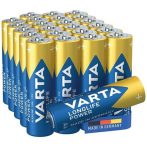 VARTA Elem, AA ceruza, 24 db, műanyagmentes, VARTA "Longlife Power" VARTA Elem, AA ceruza, 24 db, műanyagmentes, VARTA "Longlife Power"