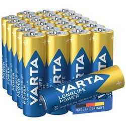 VARTA Elem, AA ceruza, 24 db, műanyagmentes, VARTA "Longlife Power"