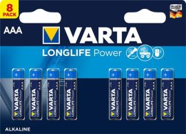 VARTA Elem, AAA mikro, 8 db, VARTA "Longlife Power" VARTA Elem, AAA mikro, 8 db, VARTA "Longlife Power"