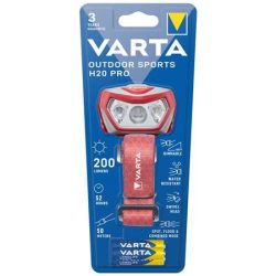 VARTA Fejlámpa, LED, kültéri, VARTA "H20 Pro" VARTA Fejlámpa, LED, kültéri, VARTA "H20 Pro"