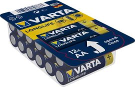 VARTA Elem, AA ceruza, 12 db, VARTA "Longlife" VARTA Elem, AA ceruza, 12 db, VARTA "Longlife"