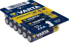 VARTA Elem, AAA mikro, 12 db, VARTA "Longlife" VARTA Elem, AAA mikro, 12 db, VARTA "Longlife"