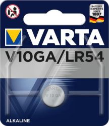VARTA Gombelem, V10GA / LR1130 / LR54 / 189, 1 db, VARTA VARTA Gombelem, V10GA / LR1130 / LR54 / 189, 1 db, VARTA