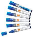 NOBO Táblamarker, vágott hegyű, 4 mm, NOBO, kék NOBO Táblamarker, vágott hegyű, 4 mm, NOBO, kék