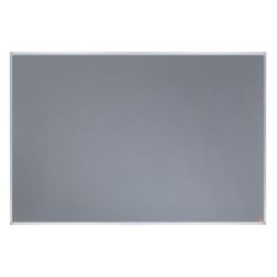 NOBO Üzenőtábla, alumínium keret, 180x120 cm, NOBO "Essentials", szürke