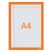 NOBO Posztertábla, fali, A4 méret, műanyag keret, 2 db, NOBO, narancs NOBO Posztertábla, fali, A4 méret, műanyag keret, 2 db, NOBO, narancs