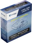 VICTORIA TECHNOLOGY Feliratozógép szalag, 12 mm x 7 m, VICTORIA TECHNOLOGY, fekete-fehér VICTORIA TECHNOLOGY Feliratozógép szalag, 12 mm x 7 m, VICTORIA TECHNOLOGY, fekete-fehér
