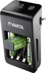 VARTA Elemtöltő, AA/AAA/9V, 4xAA 2100 mAh, LCD kijelző, VARTA "Plug" VARTA Elemtöltő, AA/AAA/9V, 4xAA 2100 mAh, LCD kijelző, VARTA "Plug"