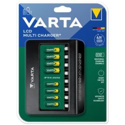 VARTA Elemtöltő, AA/AAA, 8 férőhely, akku nélkül, VARTA "Multi" VARTA Elemtöltő, AA/AAA, 8 férőhely, akku nélkül, VARTA "Multi"