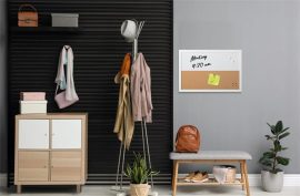 VICTORIA VISUAL Kombitábla, mágneses, parafa, 60x40 cm, fehér keret, VICTORIA VISUAL, "Elements" VICTORIA VISUAL Kombitábla, mágneses, parafa, 60x40 cm, fehér keret, VICTORIA VISUAL, "Elements"