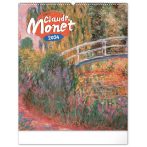   Falinaptár képes  480×560mm Claude Monet  Realsystem 2024.