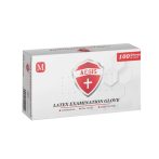 Gumikesztyű latex púderes M 100 db/doboz_AEGIS, Gumikesztyű latex púderes M 100 db/doboz_AEGIS,