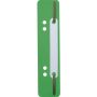   Gyorsfűző szerkezet, lefűzőlapocska, PP Durable 25 db/csomag, zöld