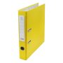   Iratrendező A4, 5cm, két oldalt PP borítás,lapraszerelt, Bluering® Premium sárga