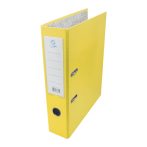   Iratrendező A4, 7,5cm, két oldalt PP borítás,lapraszerelt, Bluering® Premium sárga