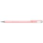   Zselés toll 0,4mm, kupakos Pentel Hybrid K108-PP, írásszín pastel pink