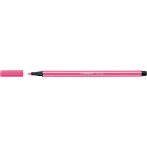   Rostirón, filctoll 1mm, M STABILO Pen 68 halvány rózsaszín 