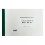   Nyomtatvány postaküldemények feladókönyve PATRIA A/4 fekvő 150 lap