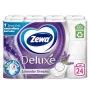 Toalettpapír ZEWA Deluxe 3 rétegű 24 tekercses Levendula
