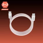 Avax CB610P TÖLTŐKÁBEL USB-C 100W, MÁGNESES, PINK