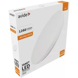 Avide ACLO33NW-18W-JAN LED MENNYEZETI LÁMPA