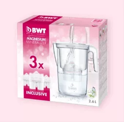 Bwt 815485 VÍZSZŰRŐ KANCSÓ 2,6L 3 SZŰRŐBETÉTTEL