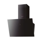   Cata LENA 600 XGBK 02032205SZ PÁRAELSZÍVÓ FEKETE DÖNTÖTT ÜVEG 60CM + BEKÖTŐ SZETT