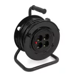   Delight 20240 KÁBELDOB FÉM TARTÓVAL 25 M KÁBELLEL, 4 X 230V, 3X1,5 MM2