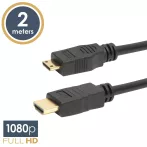 Delight 20318 HDMI - HDMI MINI KÁBEL -2M- HIGH PERFORMANCE Delight 20318 HDMI - HDMI MINI KÁBEL -2M- HIGH PERFORMANCE