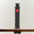 Delight 20430BSS REJTETT ELOSZTÓ 3-AS