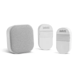 Delight 55346WH-2 VEZETÉK NÉLKÜLI CSENGŐ ÉS ÉJJELIFÉNY 2 IN 1