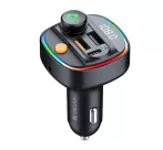   Devia ST112513 AUTÓS GYORSTÖLTŐ 2XUSB/AUX/MP3, FM-TRANSMITTER