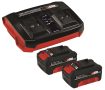 Einhell 2X 4,0 AH POWER X-CH TWINCHARGER KIT AKKU+TÖLTŐ