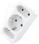   Entac EPAG-1EE2E HÁLÓZATI ADAPTER 3 ALJZAT (1 FÖLDELT, 2 EURO)