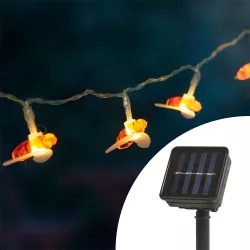 Family Decor 58220 SZOLÁR LED FÉNYFÜZÉR MÉHECSKÉS