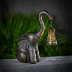   Garden of Eden 11267 LED-ES SZOLÁR LÁMPA, ELEFÁNT, MŰANYAG