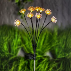 Garden of Eden 11272 LESZÚRHATÓ SZOLÁR LÁMPA, KAMILLA