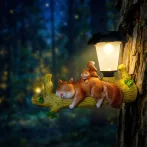   Garden of Eden 11421 LED-ES SZOLÁR ÁLLATFIGURA, MÓKUS, AKASZTHATÓ